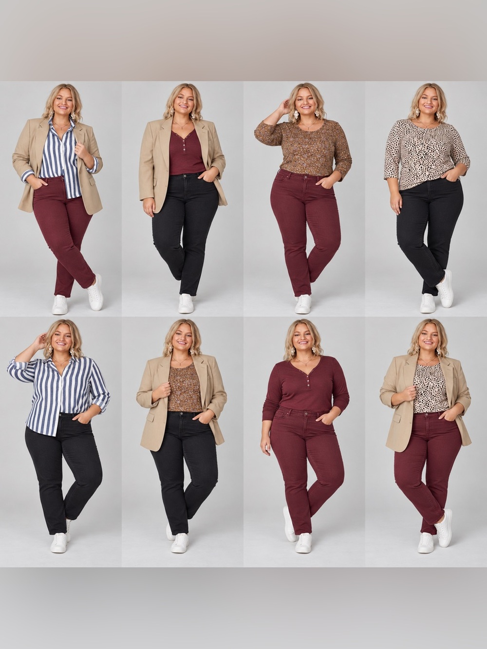 Size 18 Closet Refresh Bundle – 12 Piece Work + Casual Capsule